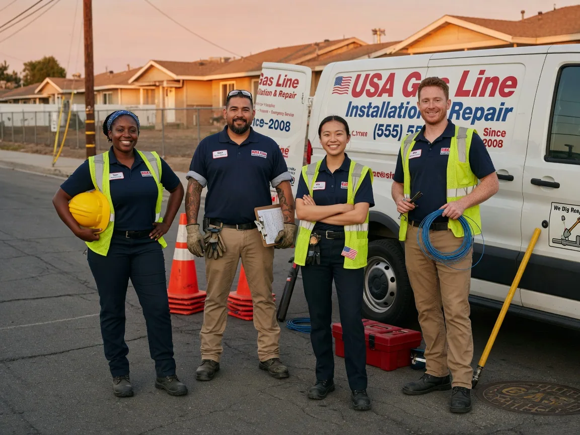 Gas Line Installation company in New Market, TN